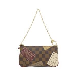 LOUIS VUITTON Authentic Brown Damier Pochette Pouch